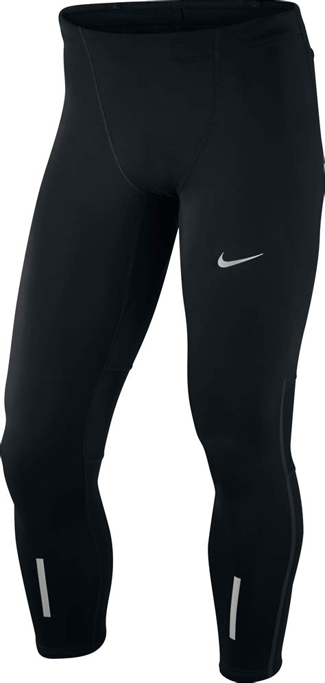 Nike Power Tech Tights Laufhose Herren schwarz 